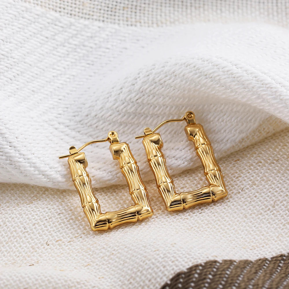 Geometric Circle Earring Vintage Jewelry