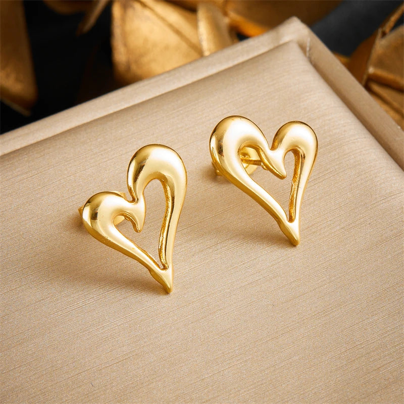 Irregular Design Earrings Women