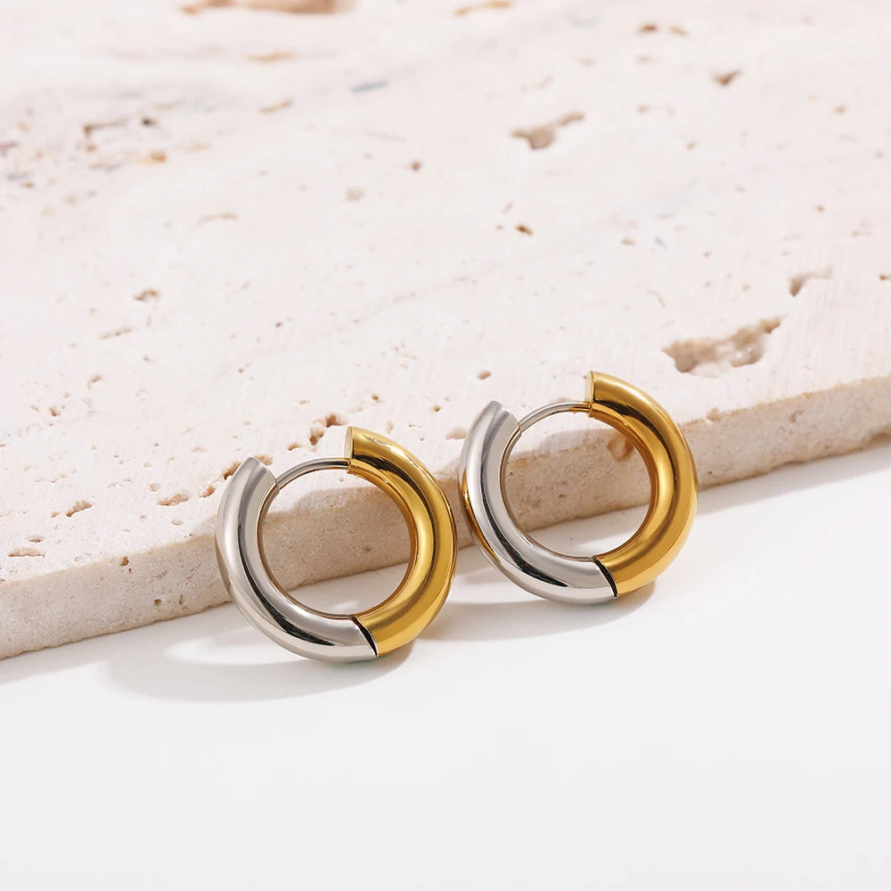 Geometric Circle Earring Vintage Jewelry