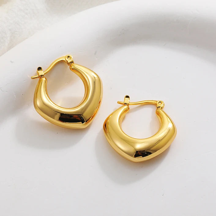 Geometric Circle Earring Vintage Jewelry