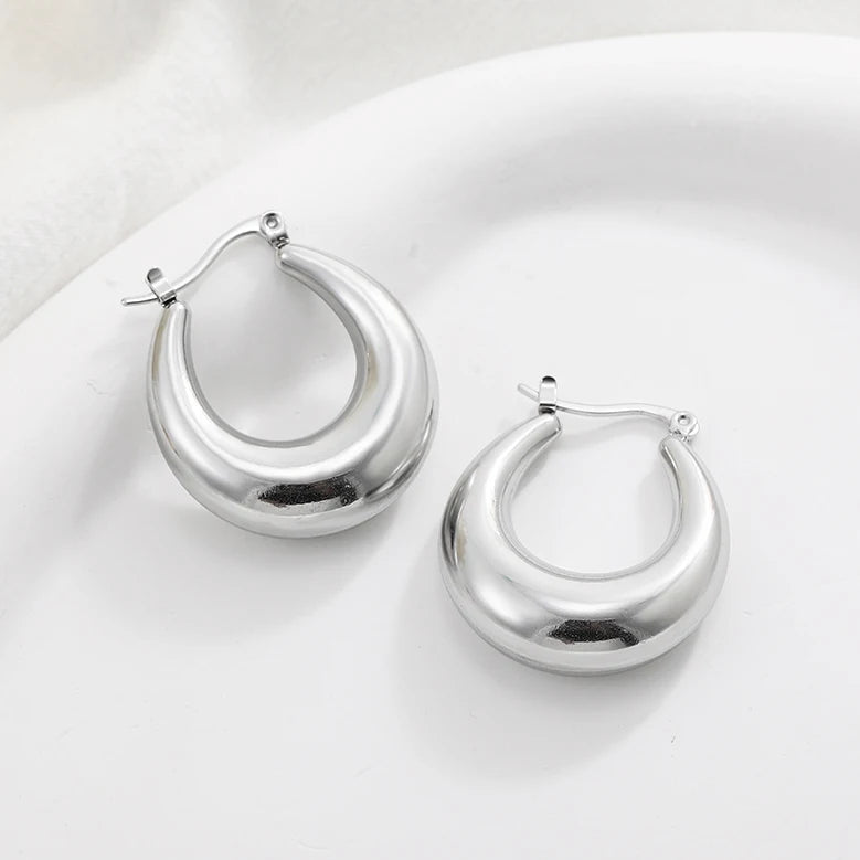 Geometric Circle Earring Vintage Jewelry