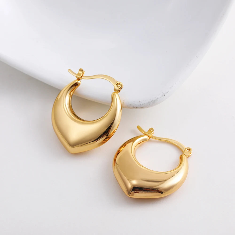 Geometric Circle Earring Vintage Jewelry