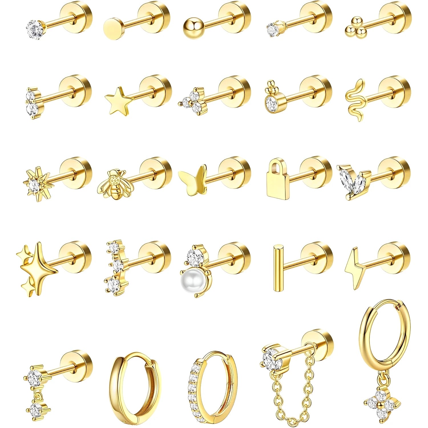 1pc Earrings for Sensitive Ears