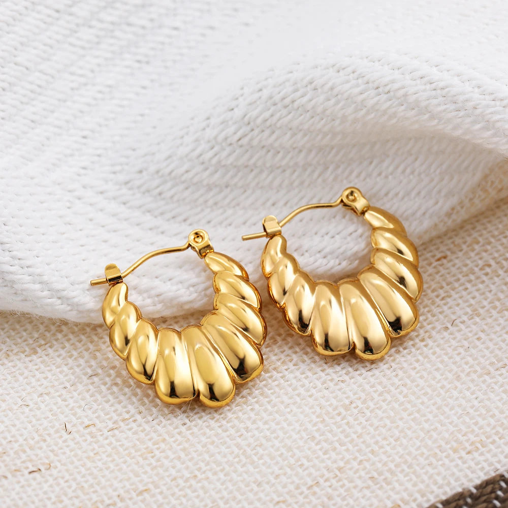 Geometric Circle Earring Vintage Jewelry