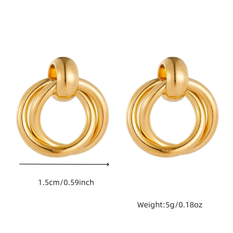 Irregular Design Earrings Women